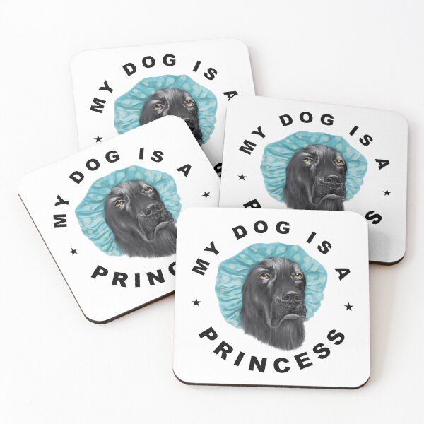 Item preview, Funny Labrador portrait - My dog is a princess - Ideal gift for dog lovers designed and sold by KBOR.
