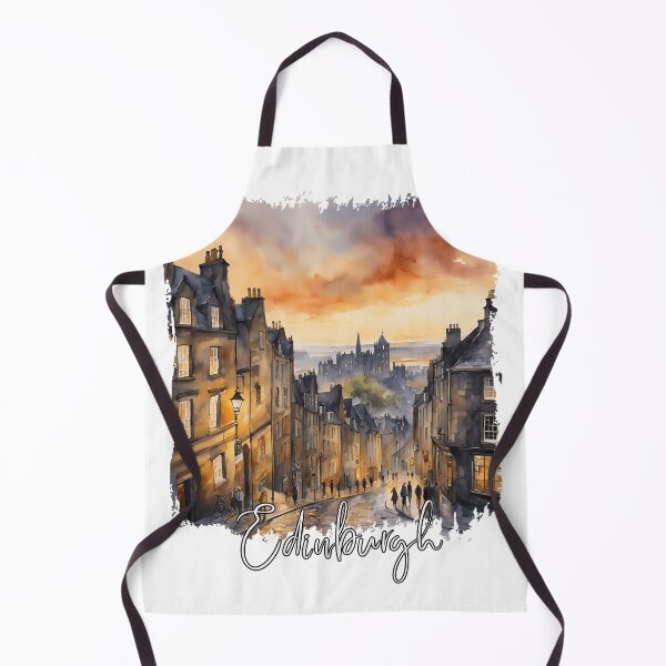 Item preview, Watercolor of Edinburgh, Edinburgh, Scotland designed and sold by Dressyourflag.