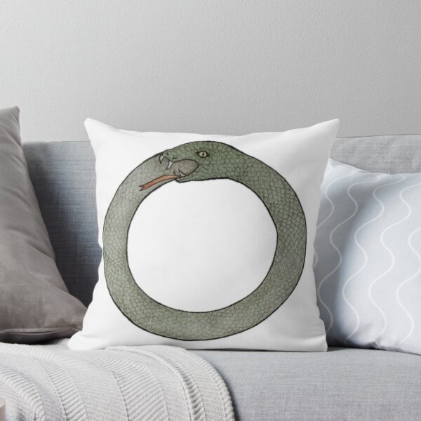 Item preview, ouroboros watercolor illustration designed and sold by sweetb3rry.