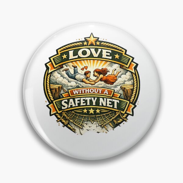 Item preview, Love Without a Safety Net designed and sold by Throwing-Corn.