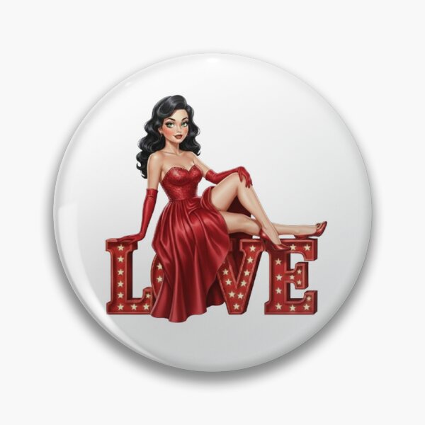 Item preview, "Retro Glamour: Charm and Audacity of Pin-Ups” designed and sold by CHRIST5000.