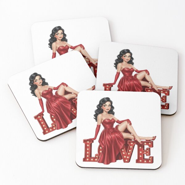Item preview, "Retro Glamour: Charm and Audacity of Pin-Ups” designed and sold by CHRIST5000.