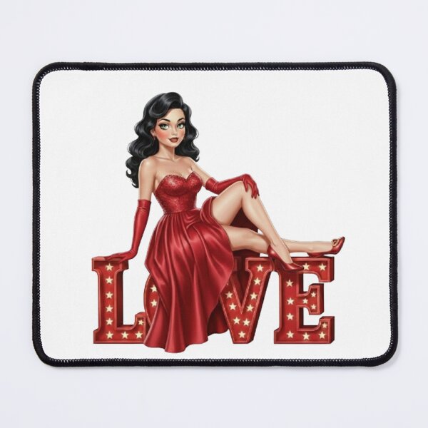 Item preview, "Retro Glamour: Charm and Audacity of Pin-Ups” designed and sold by CHRIST5000.