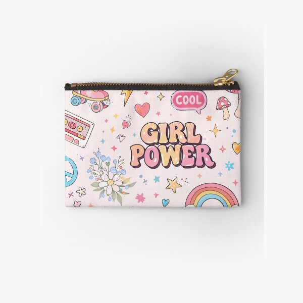 Item preview, Good Vibes Girl Power Pattern – Cute Teen Aesthetic Case designed and sold by DrizzyV.