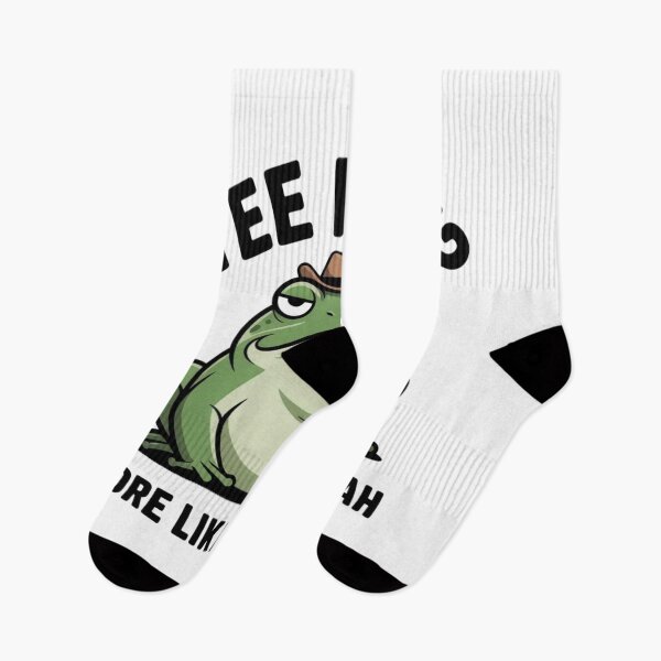 Item preview, Yee Nah Cowboy Frog - Funny Sarcastic Meme Art designed and sold by Mr-wow.