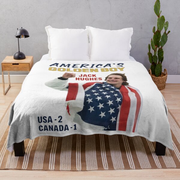 Item preview, Jack Hughes USA Hockey, Jack Hughes Golden Goal designed and sold by CLOUDYMOODS.