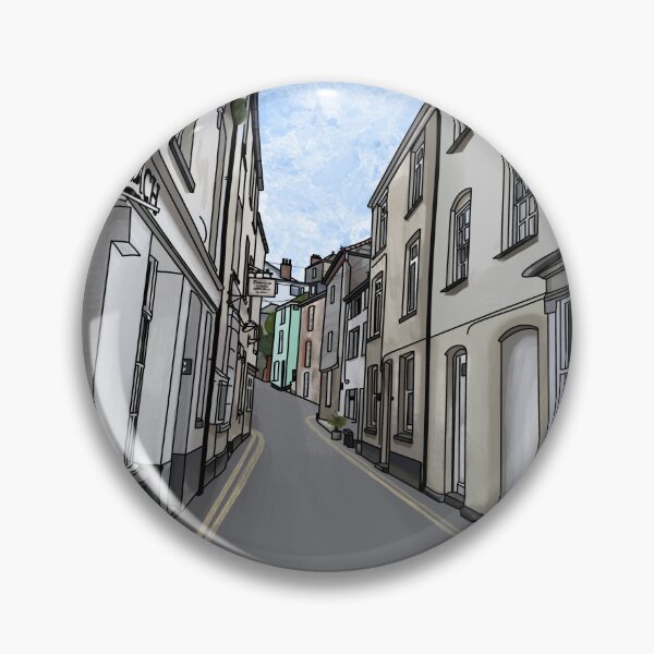 Item preview, Cornwall Street Watercolour Mixed Media  designed and sold by DrawnByMoonBeam.