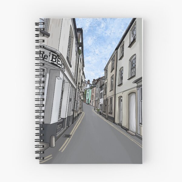 Item preview, Cornwall Street Watercolour Mixed Media  designed and sold by DrawnByMoonBeam.
