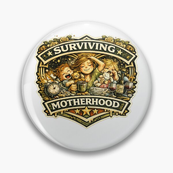 Item preview, Surviving Motherhood designed and sold by Throwing-Corn.
