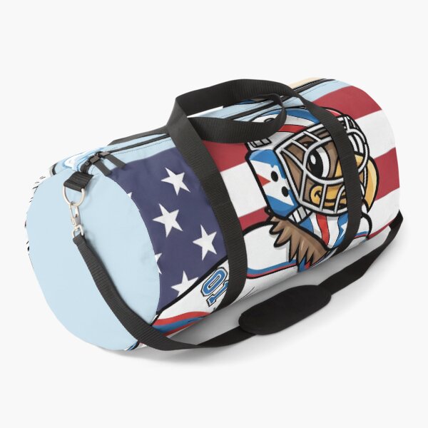 Item preview, USA Eagle Hockey Goalie - Patriotic American Flag Sports Art designed and sold by Wild-way Art.