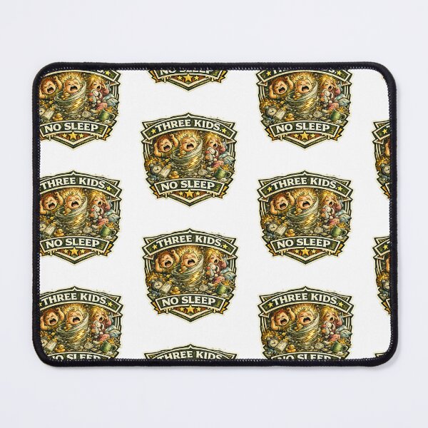 Item preview, Three Kids, No Sleep designed and sold by Throwing-Corn.