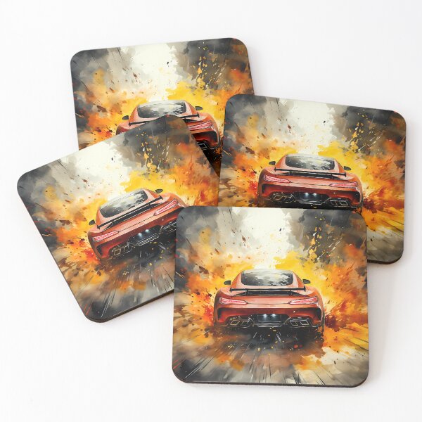 Item preview, Beautiful Artistic Illustration Of Powerful Modern Sports Car  designed and sold by RevUpDesign.