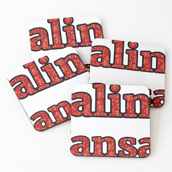 Item preview, Salina Kansas City Name With Red Rhinestone designed and sold by TheIconSmith.