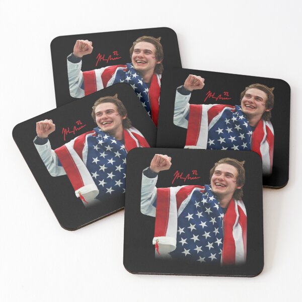 Item preview, Jack Hughes USA Hockey, Jack Hughes Golden Goal designed and sold by CLOUDYMOODS.