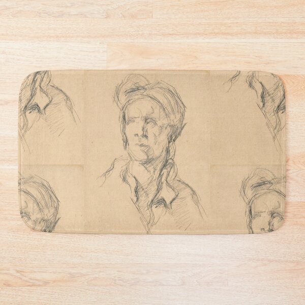 Item preview, Dapres G Coustou Nicolas Coustou by Paul Cézanne: Post Impressionist Study Poster designed and sold by artofuniverse.