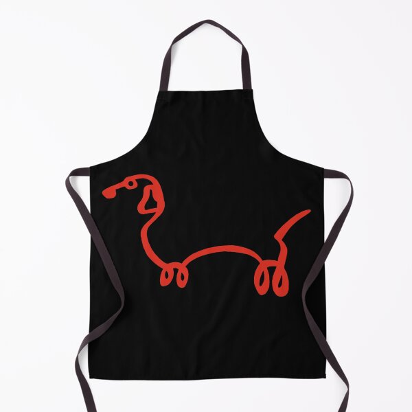 Item preview, Sketch of a red dog designed and sold by Lagueny.