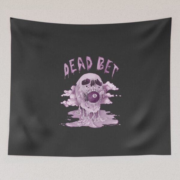 Item preview, Dead Bet Skull and 8 Ball Graphic Shirt design designed and sold by Smuchie.