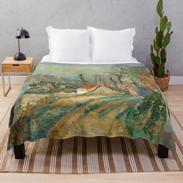 Item preview, Detour in Auvers by Paul Cézanne: Post Impressionist countryside poster designed and sold by artofuniverse.