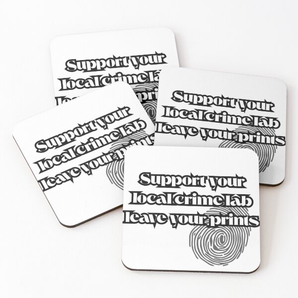 Item preview, Support your crime lab designed and sold by CognitiveCrime.
