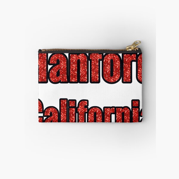 Item preview, Hanford California City Name With Red Rhinestone designed and sold by TheIconSmith.