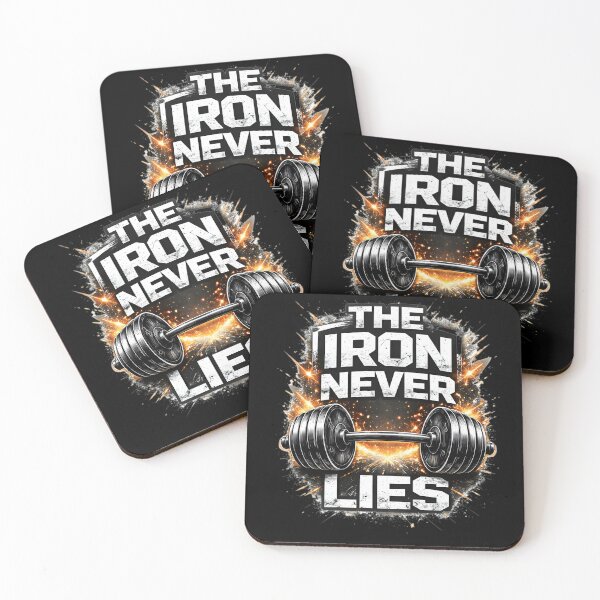 Item preview, The Iron Never Lies Gym Motivation Barbell designed and sold by Hepic.