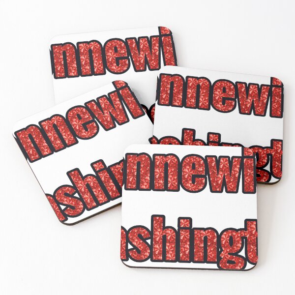 Item preview, Kennewick Washington City Name With Red Rhinestone designed and sold by TheIconSmith.