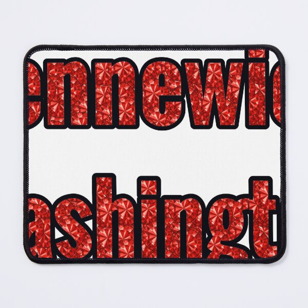 Item preview, Kennewick Washington City Name With Red Rhinestone designed and sold by TheIconSmith.