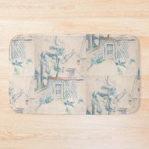 Item preview, Entrance to a Garden by Paul Cézanne: Post Impressionist Fine Art Print designed and sold by artofuniverse.