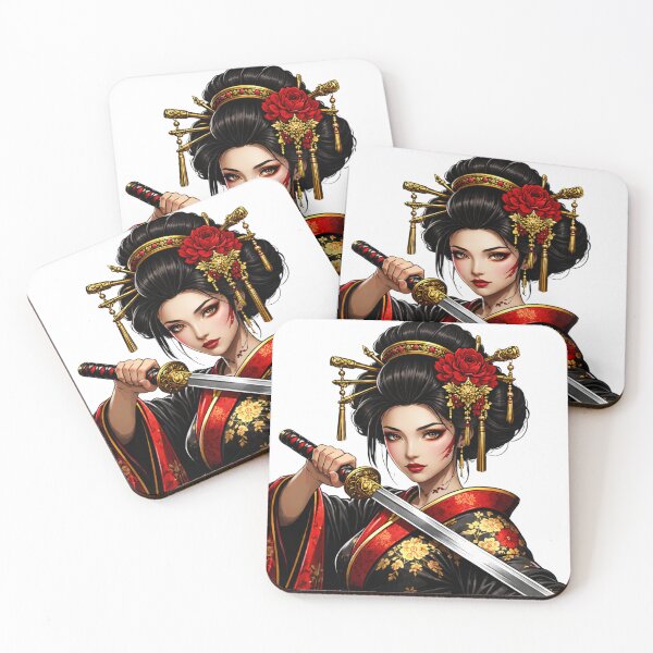 Item preview, Geisha warrior designed and sold by Artemdesigners.