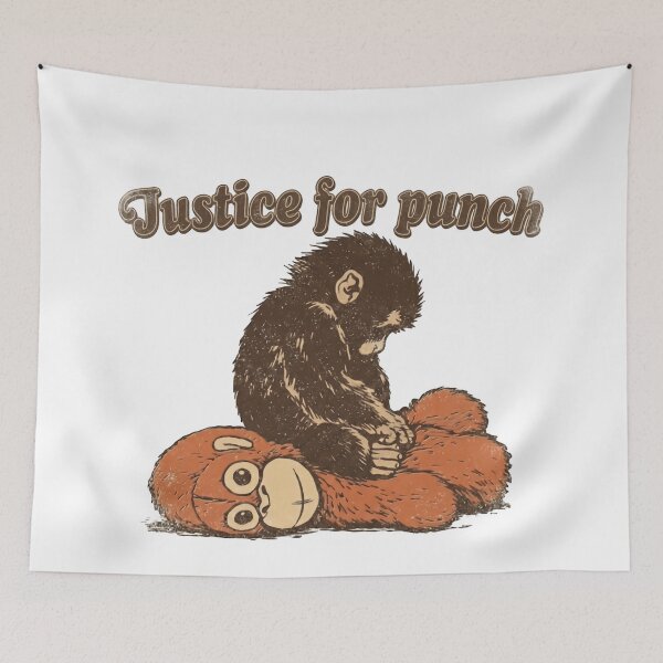 Item preview, Justice for Punch - Punch The Monkey designed and sold by SkeletonsDanger.