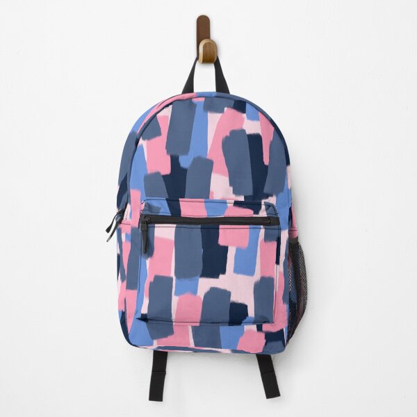 Item preview, Abstract Blue and Pink Brush Stroke Style Pattern designed and sold by OneThreeSix.