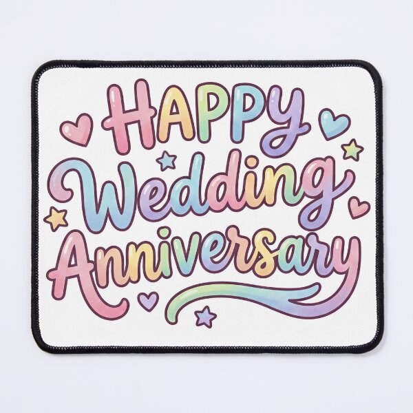 Item preview, Happy Wedding Anniversary Wish designed and sold by Grewtrel.