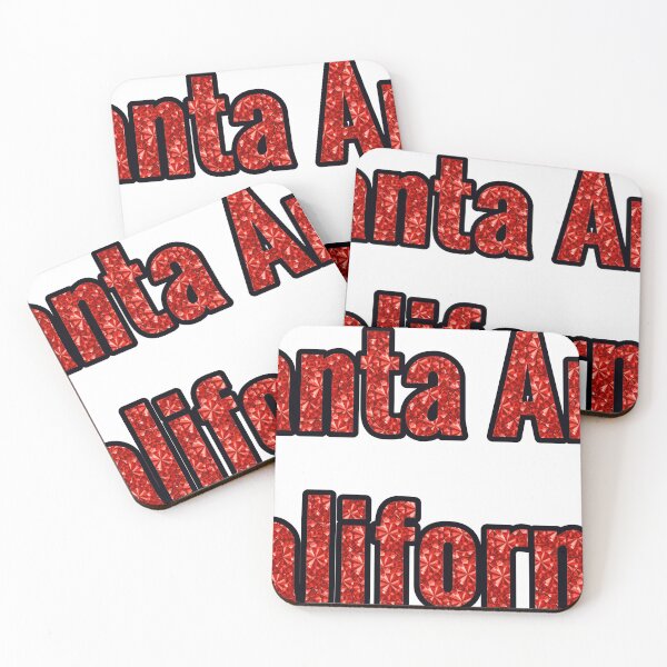 Item preview, Santa Ana California City Name With Red Rhinestone designed and sold by TheIconSmith.