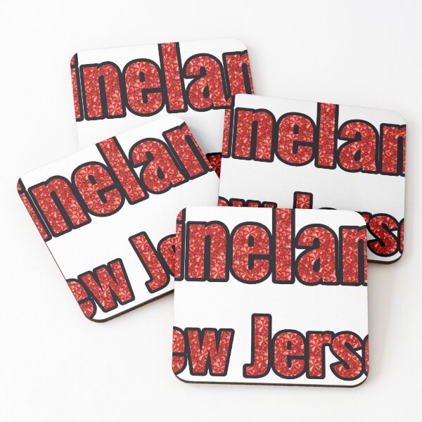 Item preview, Vineland New Jersey City Name With Red Rhinestone designed and sold by TheIconSmith.