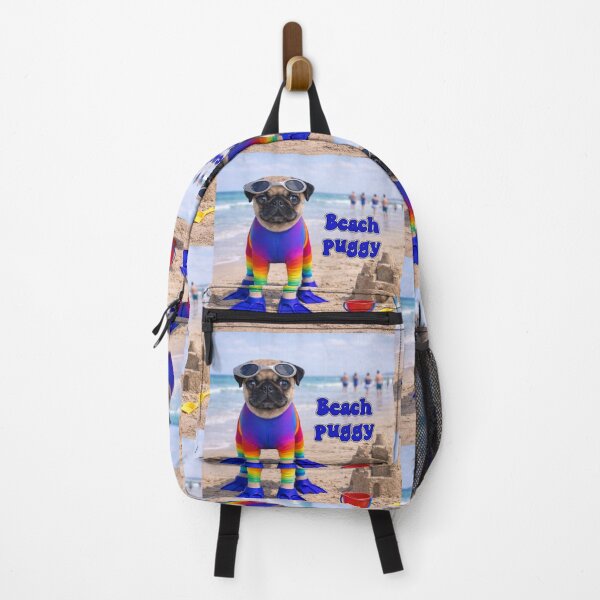 Item preview, Beach Puggy! designed and sold by MissTerryWoman.