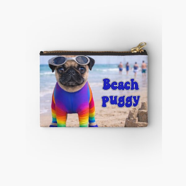 Item preview, Beach Puggy! designed and sold by MissTerryWoman.