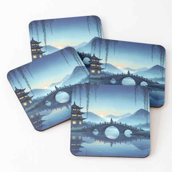 Item preview, Morning stillness over an Asian idyll designed and sold by Sigtrix.