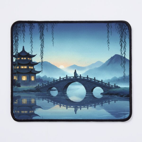 Item preview, Morning stillness over an Asian idyll designed and sold by Sigtrix.