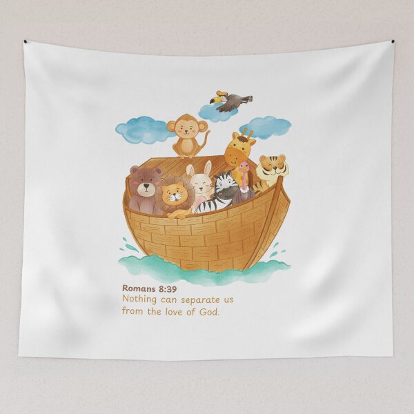 Item preview, Noahs Ark kids illistration  designed and sold by SAVibeCO.