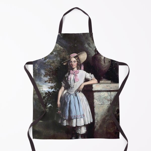 Item preview, A Girl Standing by a Pedestal designed and sold by tomorrowsart.