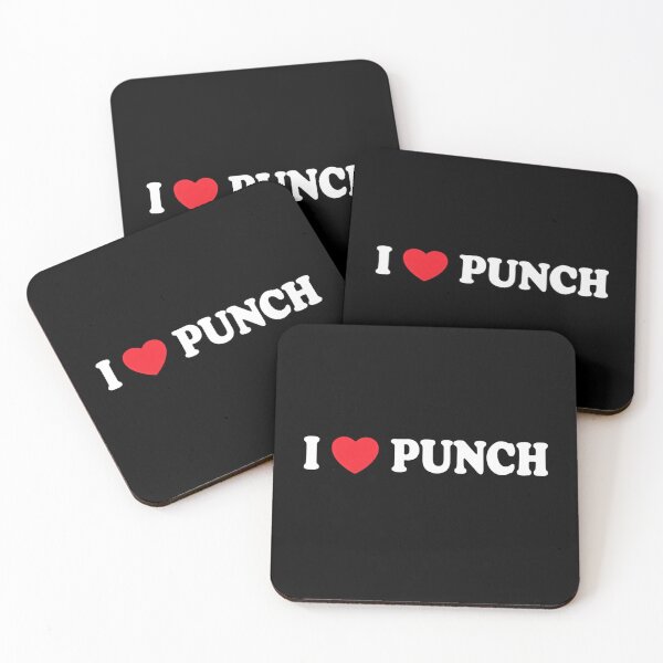 Item preview, I love Punch The Monkey Old School designed and sold by SkeletonsDanger.