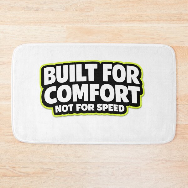 Item preview, Built For Comfort Not For Speed – Funny Plus Size Humor Shirt designed and sold by Timeless Junction.