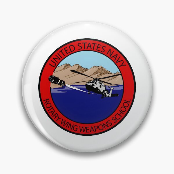 Item preview, United States Navy Rotary Wing Weapons School Tactical Emblem designed and sold by CharlieDesings.