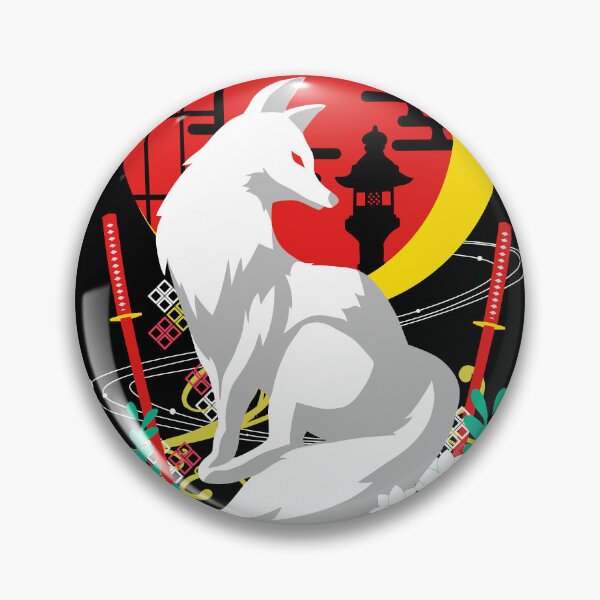 Artikelvorschau, Japanischer Mondfuchs entworfen und verkauft von Kiboune.
