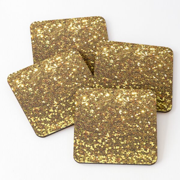 Item preview, Luxury Gold Glitter Texture – Sparkly Glam Pattern designed and sold by Monkeysalad.