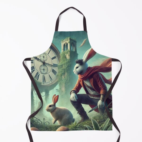 Item preview, Whispers of Time – Rabbit in the Forgotten Garden designed and sold by Dogandesighn.