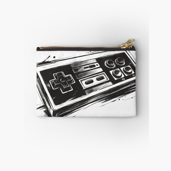 Item preview, Retro Game Controller Silhouette Art designed and sold by JaaGo PopLab.