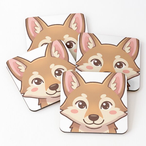 Item preview, Coyote face vector designed and sold by Grewtrel.