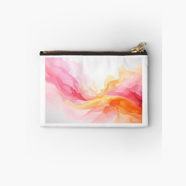 Item preview, Pink & Orange Flow – Abstract Alcohol Ink Art designed and sold by katifinell.