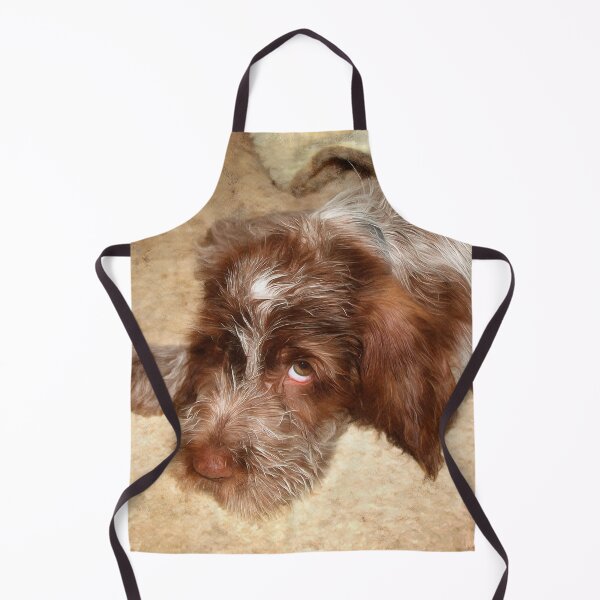 Item preview, Spinone puppy love by heidiannemorris © designed and sold by FOLK ART FUSION by heidiannemorris.